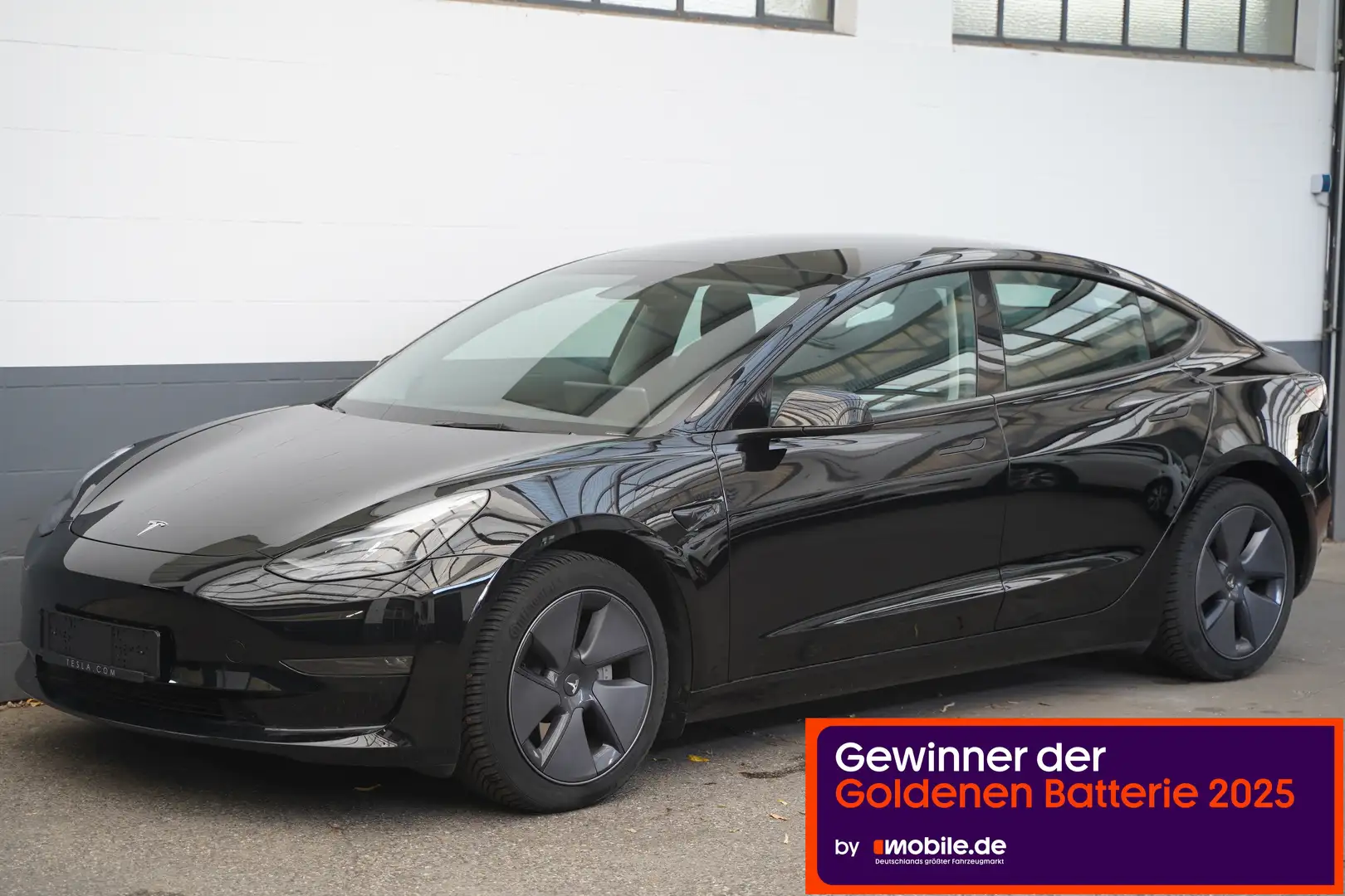 Tesla Model 3 Long Range AWD *EAP enhanced autopilot* Zwart - 1