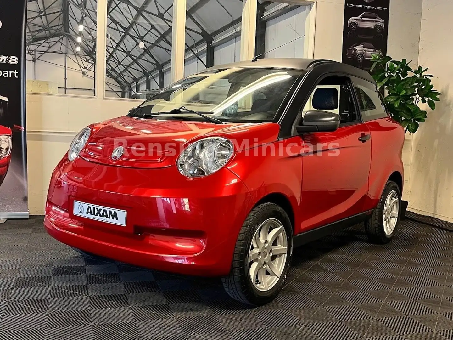 Aixam Crossline XXL 2021 8 PS Mopedauto Microcar 45 KM Красный - 2