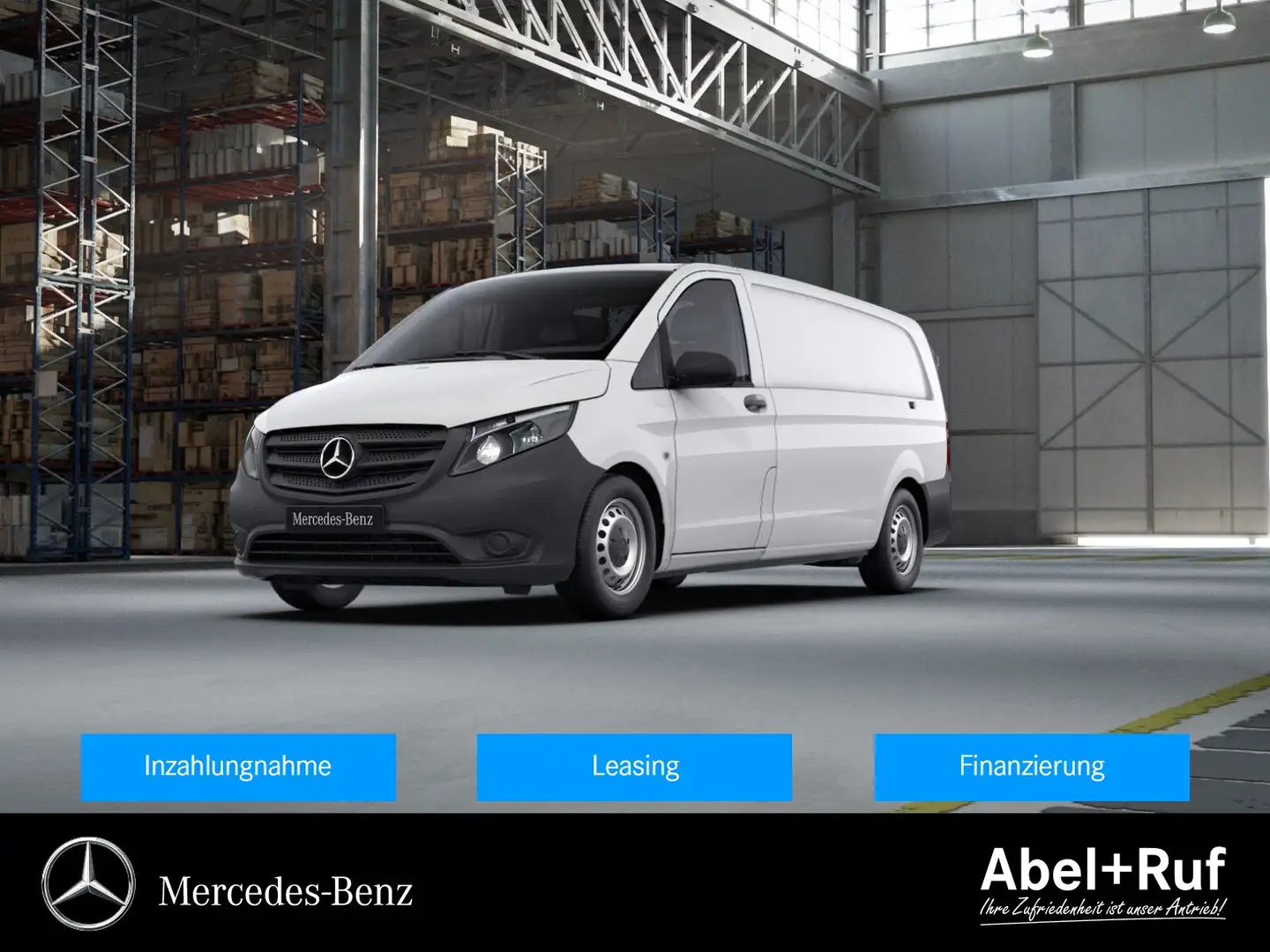 Mercedes-Benz Vito 116 CDI Kasten Extralang Kamera+Tempo+SHz Weiß - 1