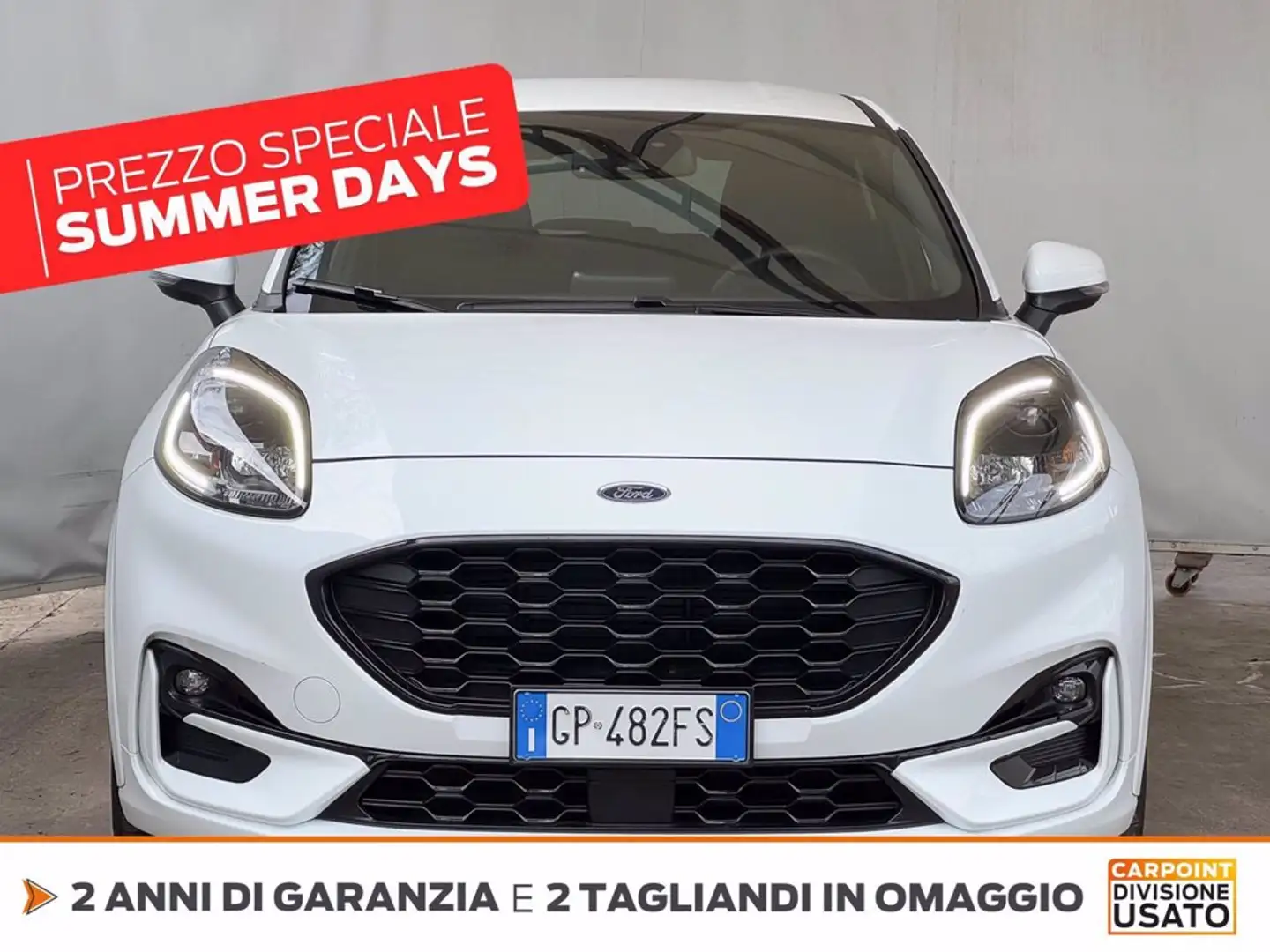 Ford Puma 1.0 ecoboost h st-line s&s 125cv Bianco - 2