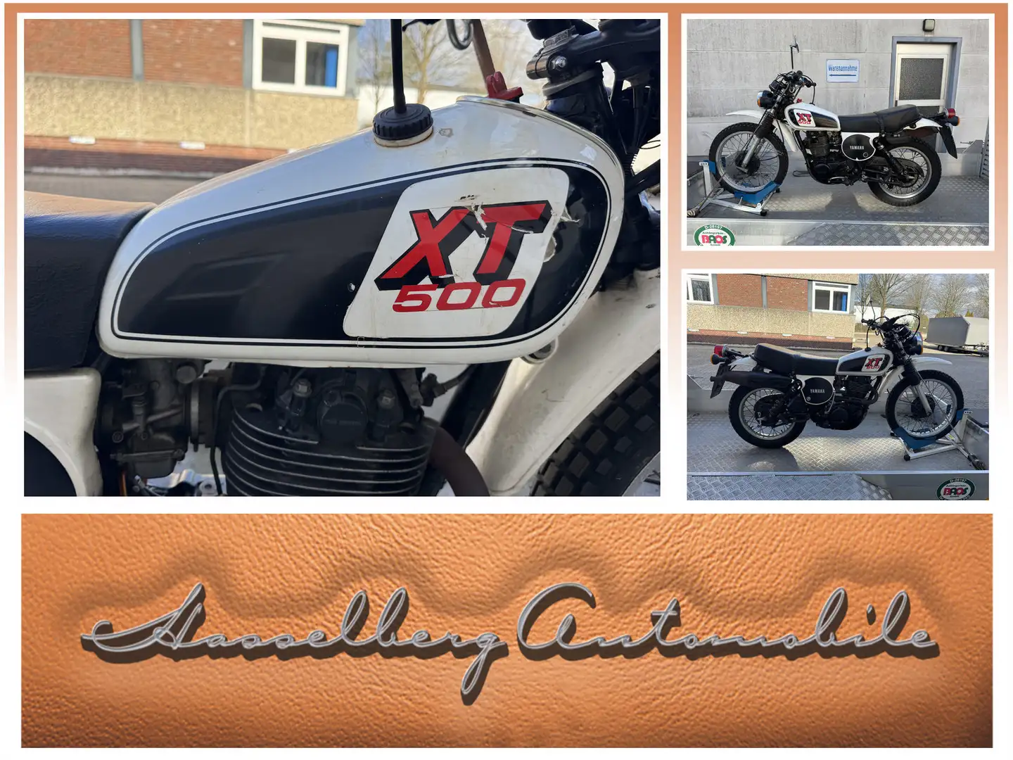 Yamaha XT 500 XT 500 1. Hand, so nicht wieder zu bekommen Blanco - 1