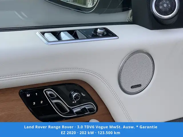 Land Rover Range Rover 3.0 TDV6 Vogue MwSt. Ausw. * Garantie Ansicht 18