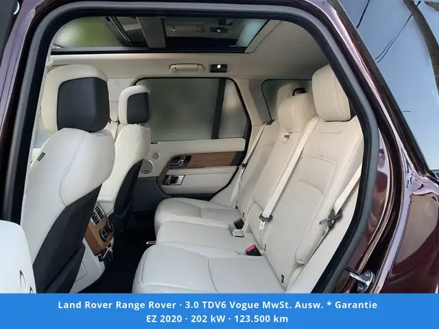 Land Rover Range Rover 3.0 TDV6 Vogue MwSt. Ausw. * Garantie Ansicht 12