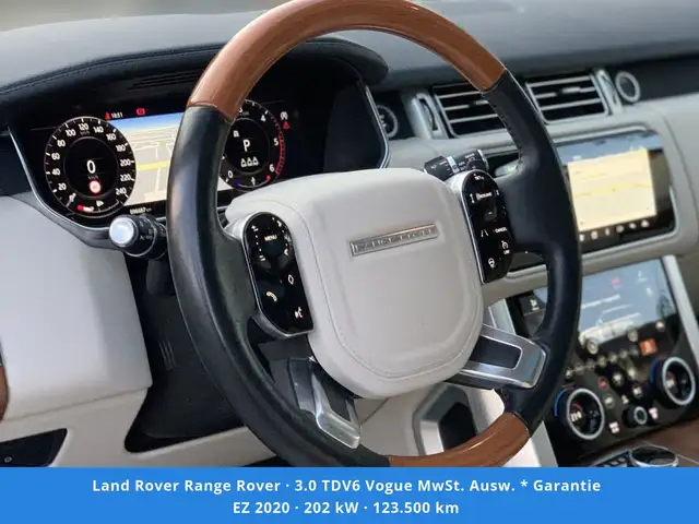 Land Rover Range Rover 3.0 TDV6 Vogue MwSt. Ausw. * Garantie Ansicht 7