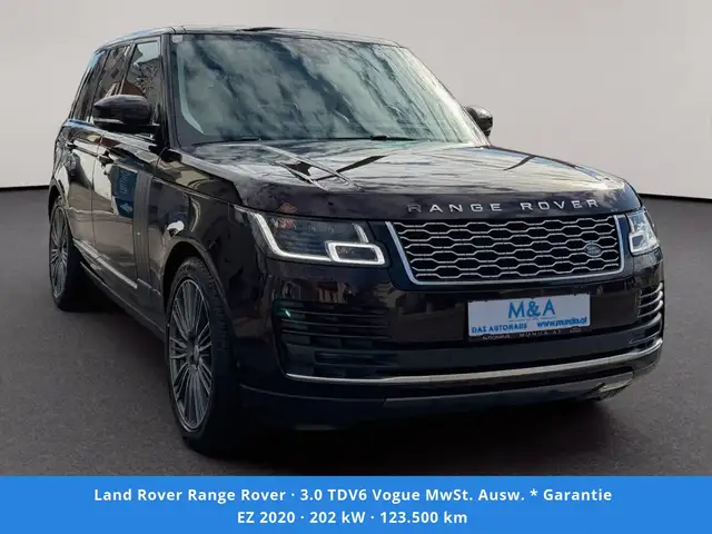 Land Rover Range Rover 3.0 TDV6 Vogue MwSt. Ausw. * Garantie Ansicht 3