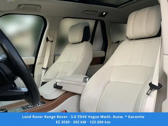 Land Rover Range Rover 3.0 TDV6 Vogue MwSt. Ausw. * Garantie Ansicht 16