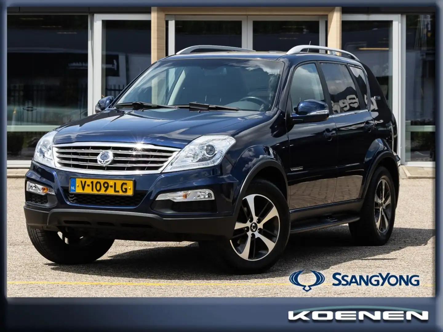 SsangYong Rexton 2.2 E-XDI SAPPHIRE 3500kg Trekgewicht GRIJS Kentek Blauw - 1