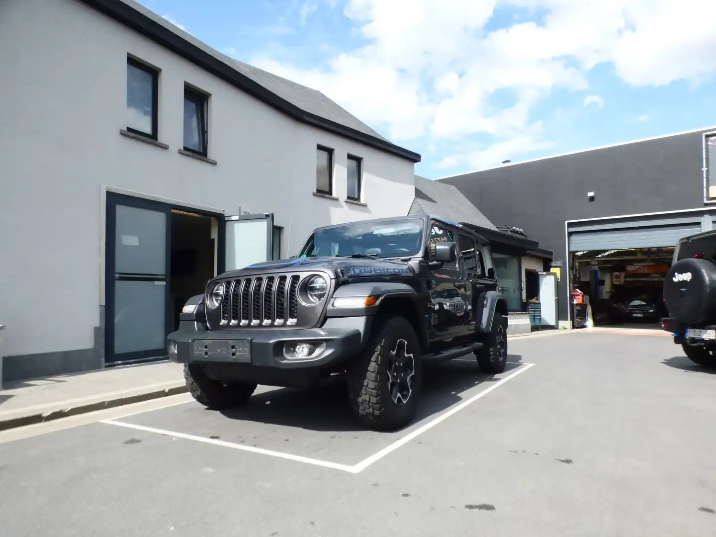 Jeep Wrangler 2.0 Turbo 4xe PHEV Rubicon **44000km** Gris - 1