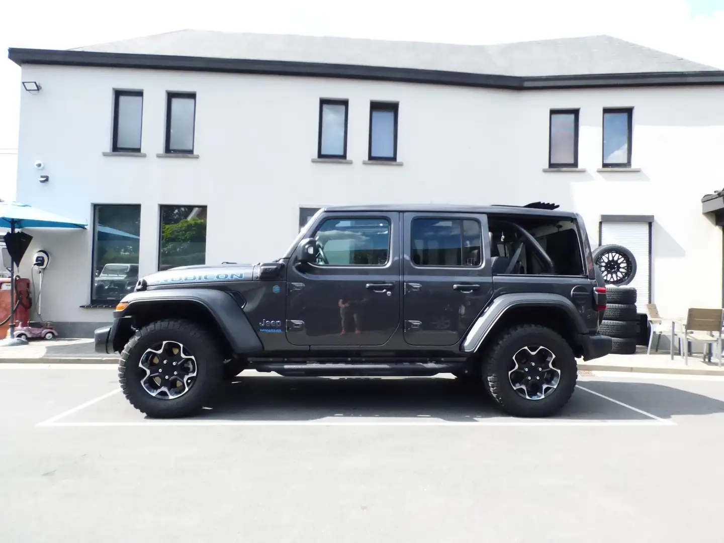Jeep Wrangler 2.0 Turbo 4xe PHEV Rubicon **44000km** Gris - 2
