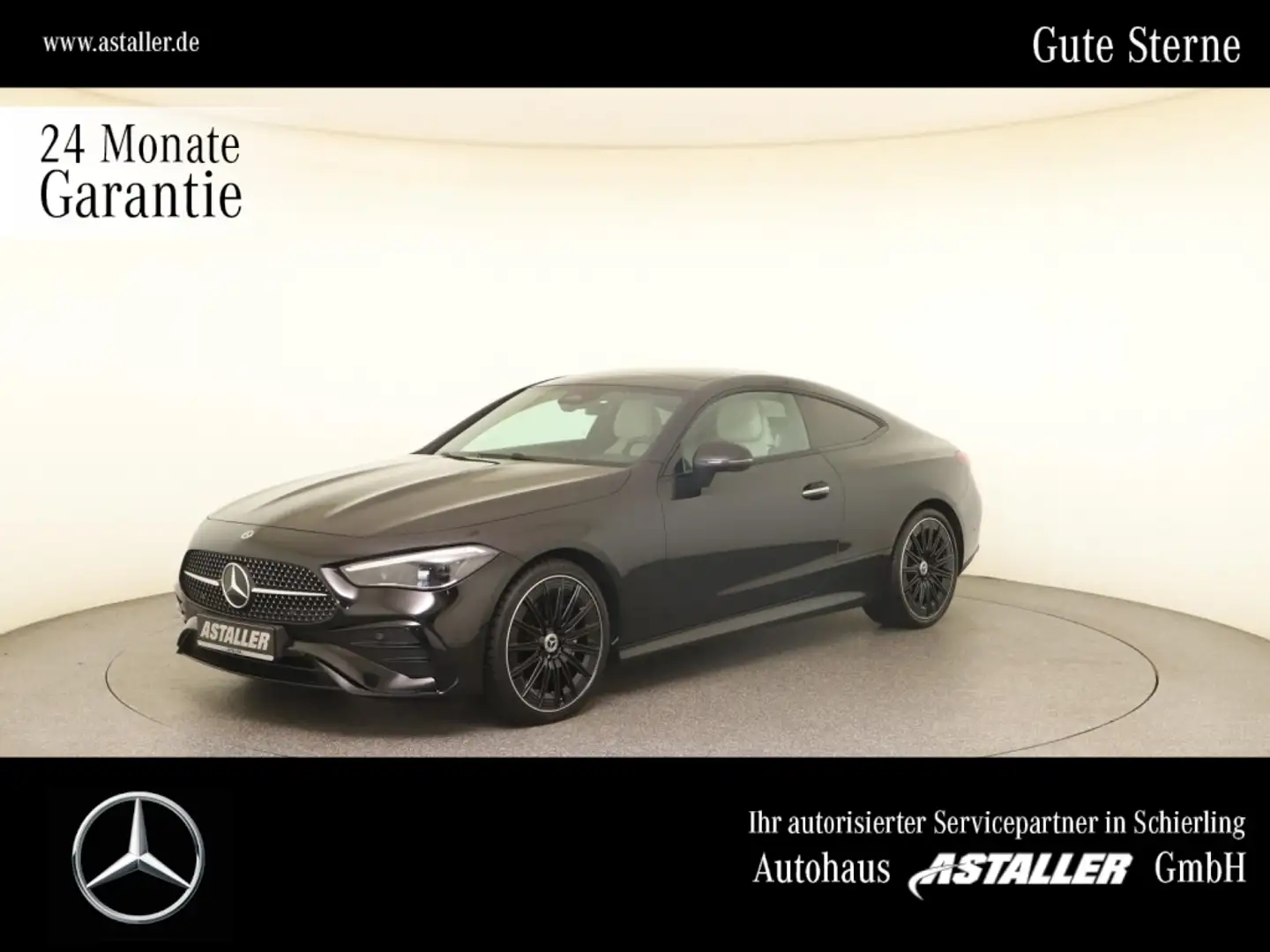 Mercedes-Benz CLE 220 d Coupé AMG Line 2x LED+Night+Pano+Stdhz Negru - 1