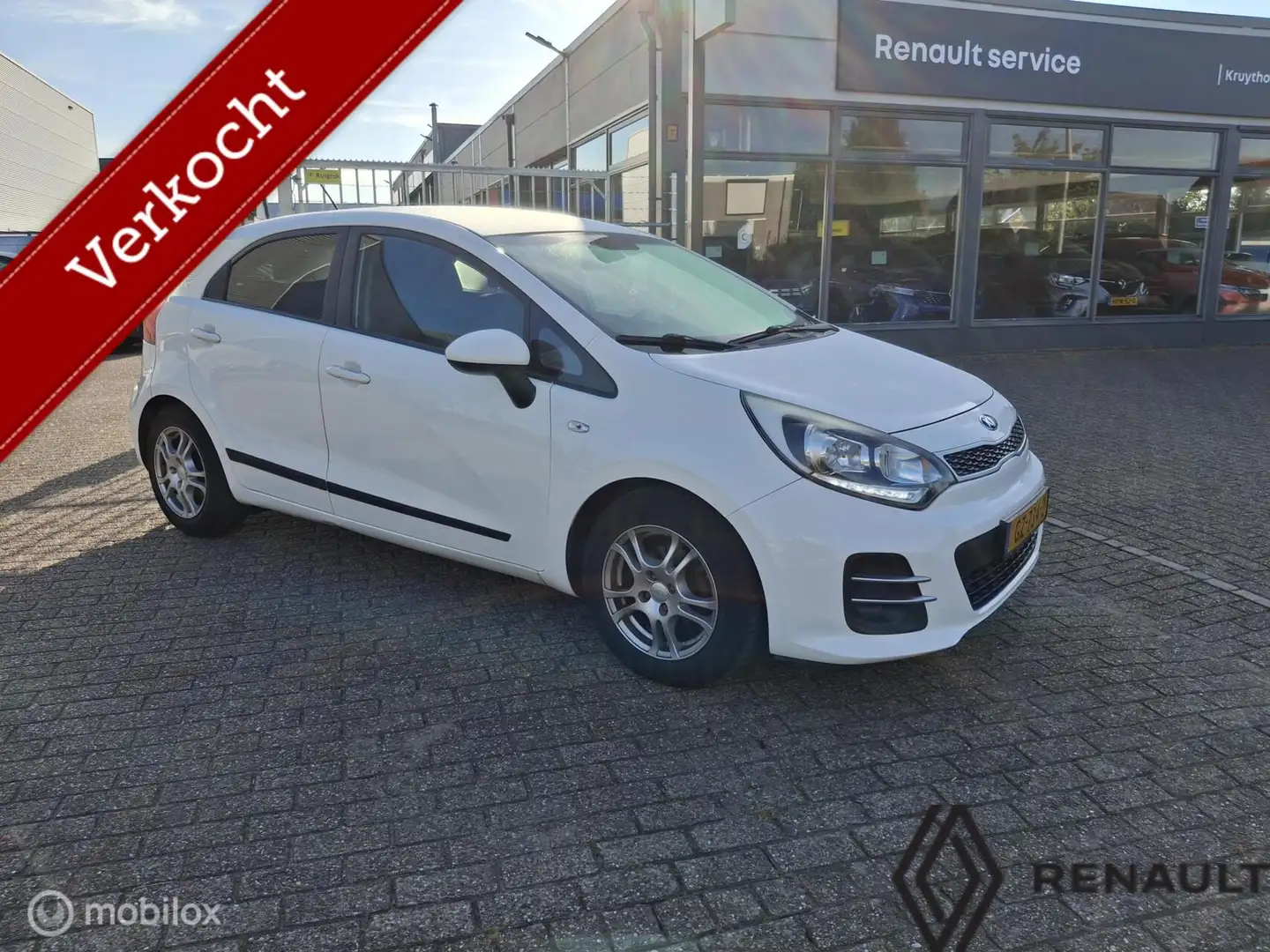 Kia Rio 1.2 CVVT DynamicLine Blanc - 1