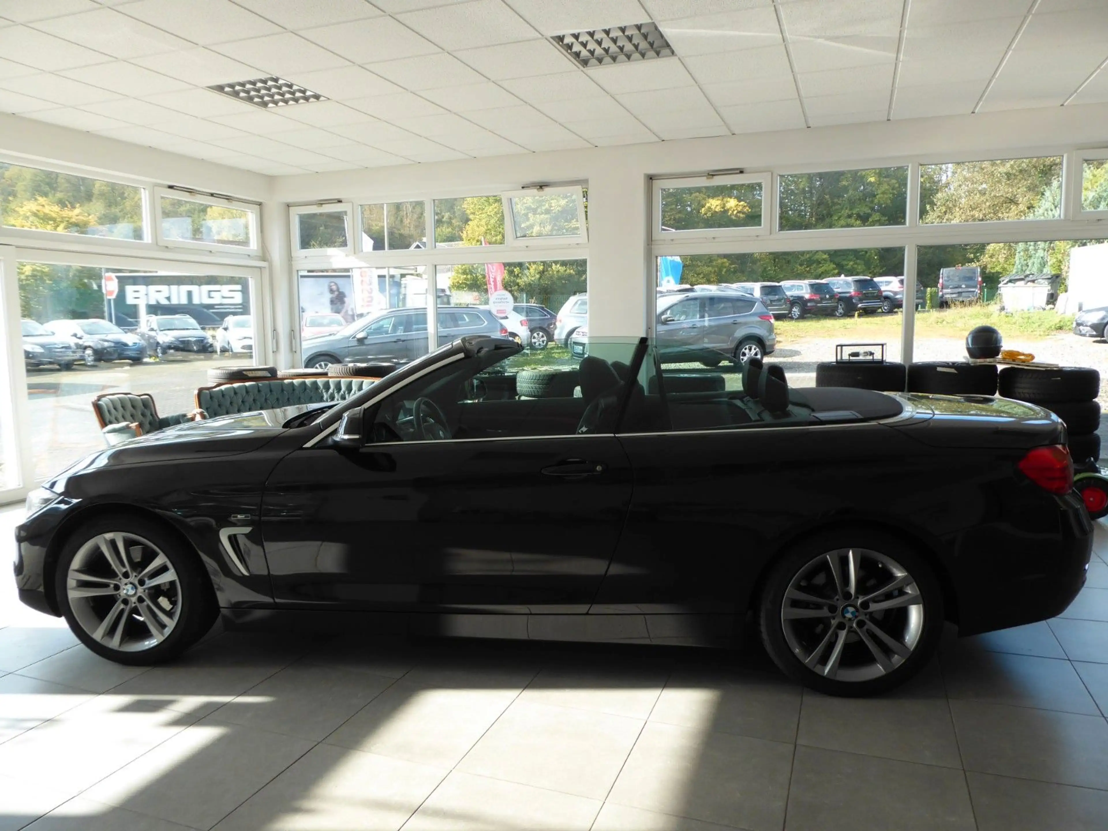 BMW 420 4 Cabrio Sport Automatik Xenon Leder Navi — photo 13