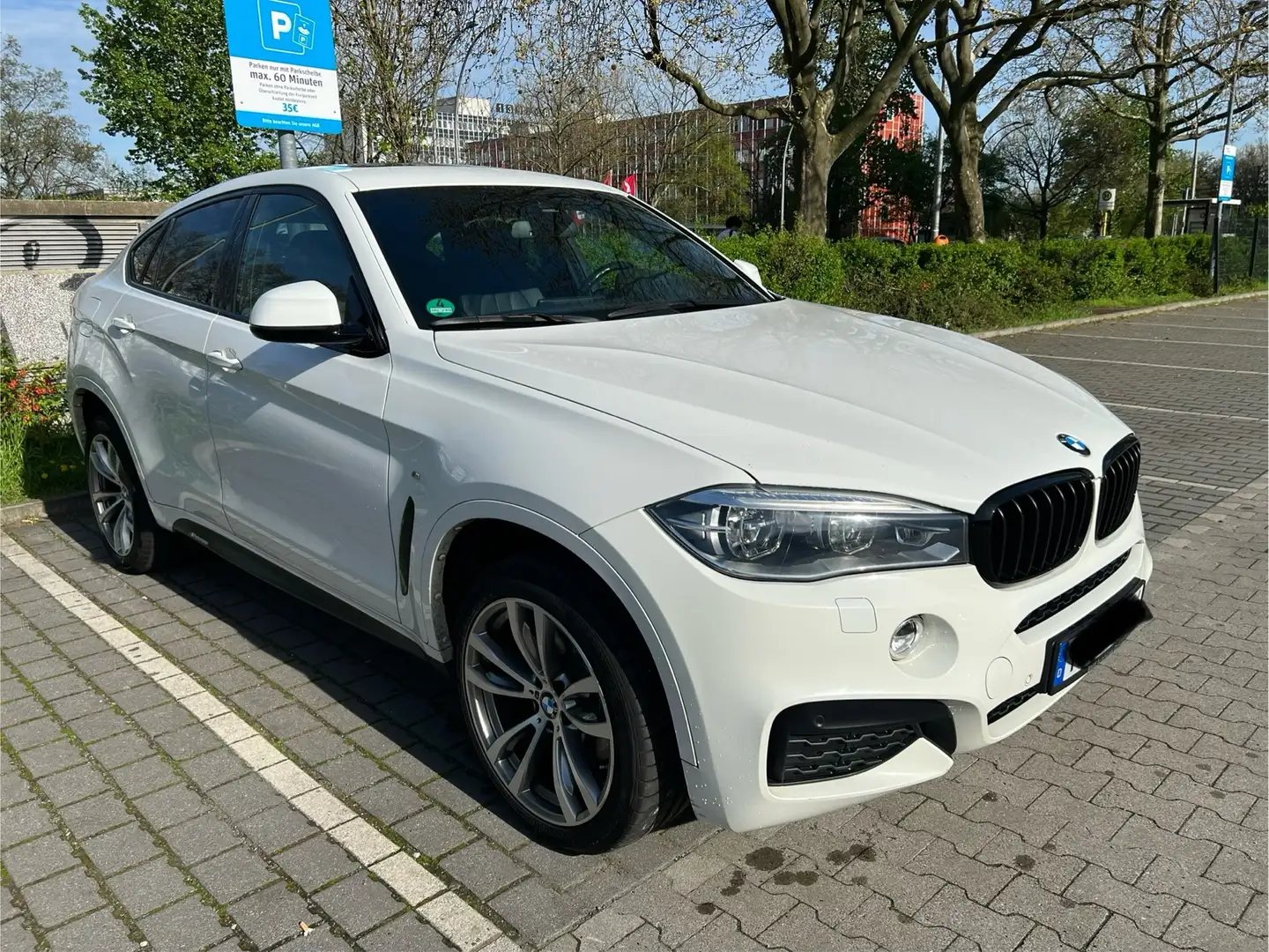 BMW X6 xDrive40d M Sport. Vollausstattung, Standheizung Weiß - 1