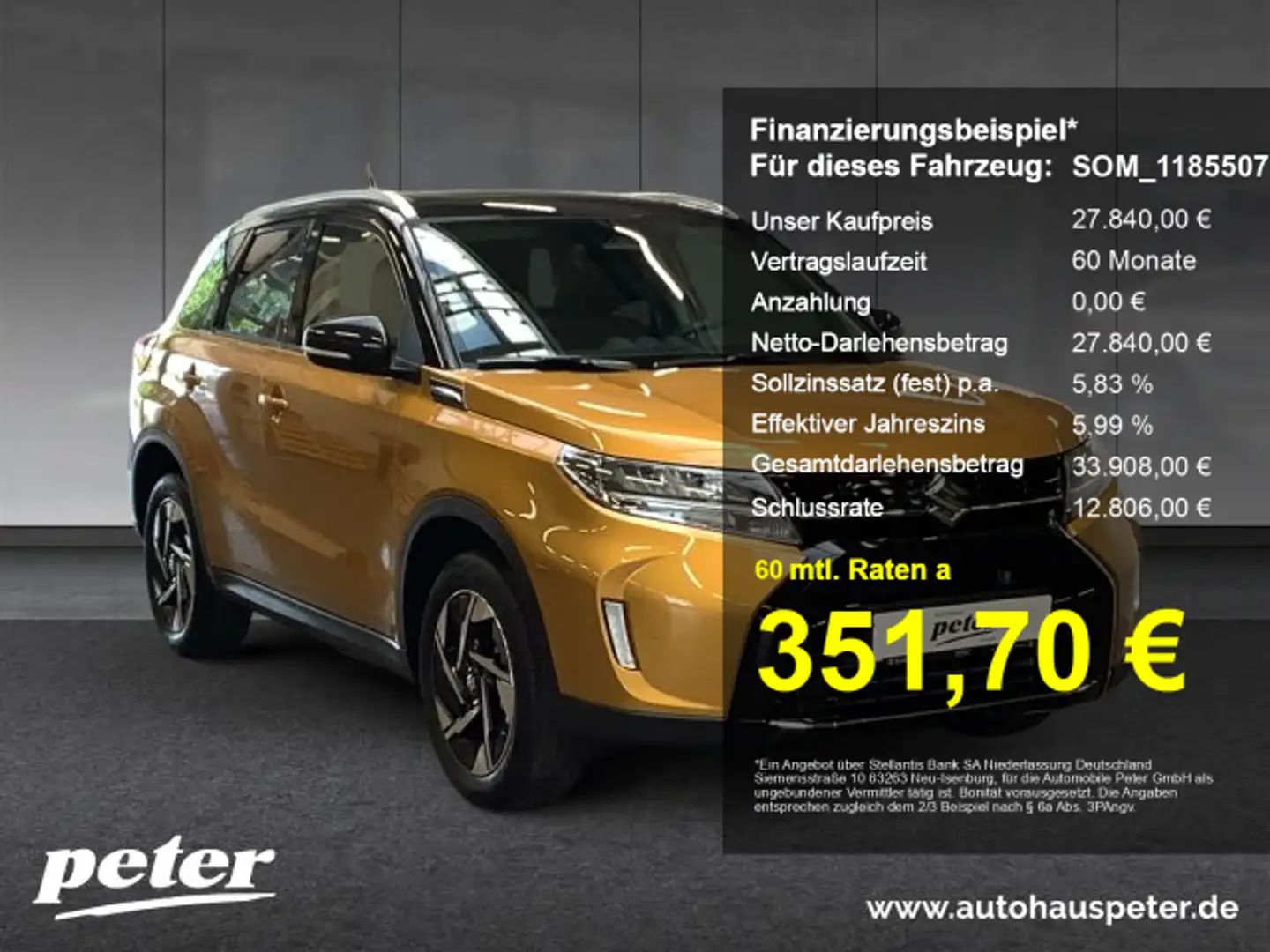 Suzuki Vitara Vitara 1.4 Comfort+ Allgrip Hybrid Noir - 1