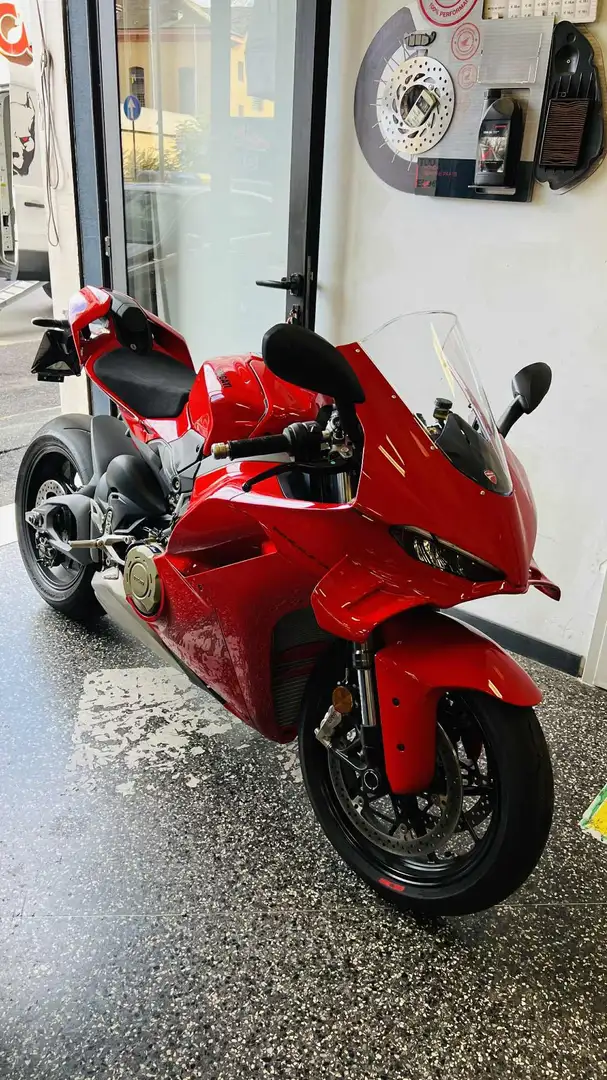 Ducati Panigale V4 1100 BASE KM 750 MOTO DA VETRINA Rosso - 1