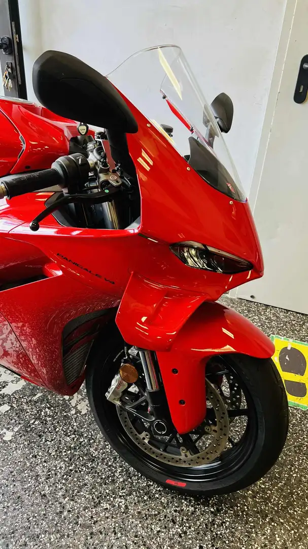 Ducati Panigale V4 1100 BASE KM 750 MOTO DA VETRINA Rosso - 2