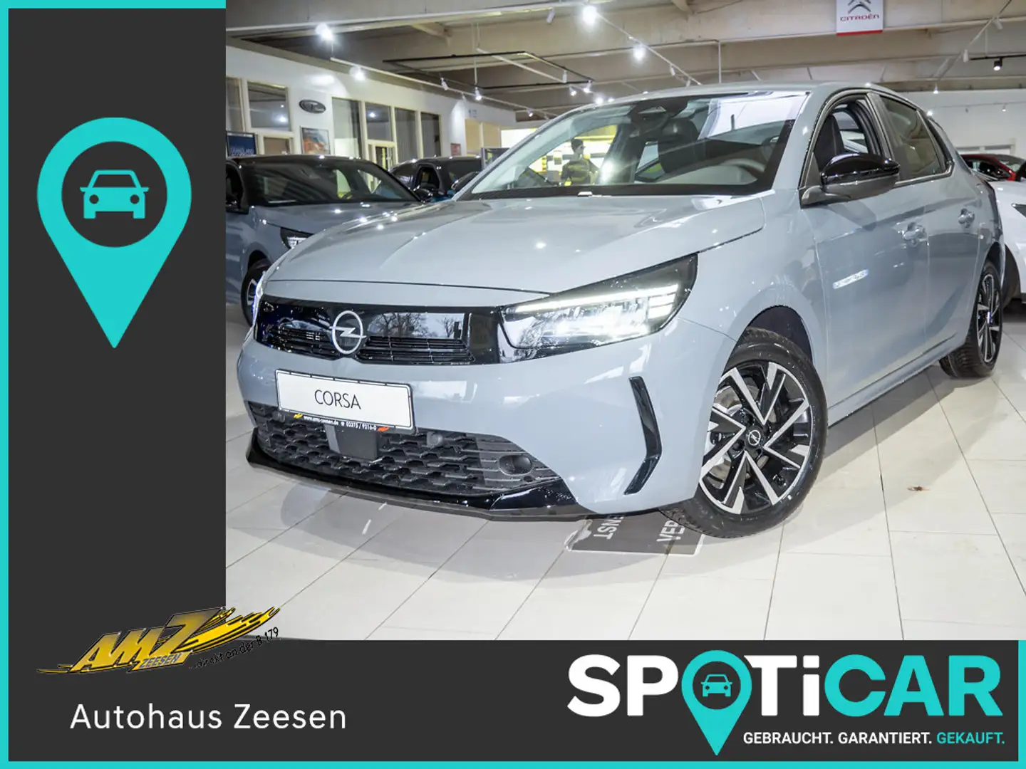 Opel Corsa Edition Hybrid (eDCT) SHZ PDC ALLWETTER Gris - 1