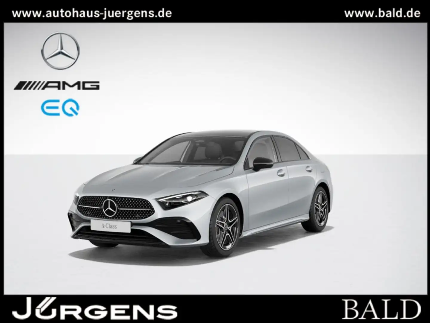 Mercedes-Benz A 250 4M Limo AMG-Sport/ILS/Cam/Pano/Night/Totw Silber - 2