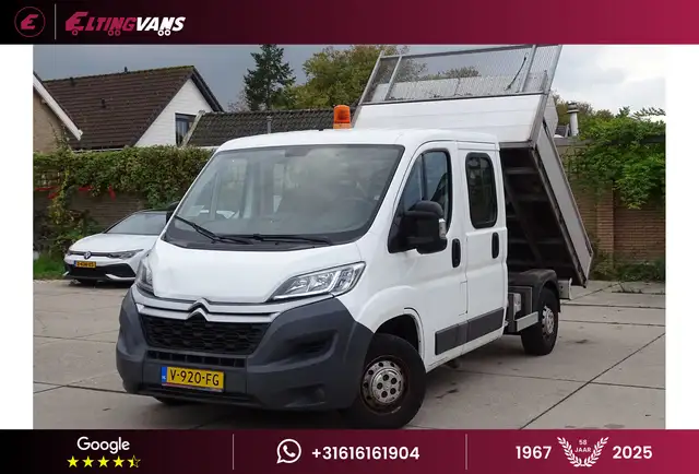 Citroen Jumper 2.0 BlueHDi L2 DC Marge Kipper Euro 6