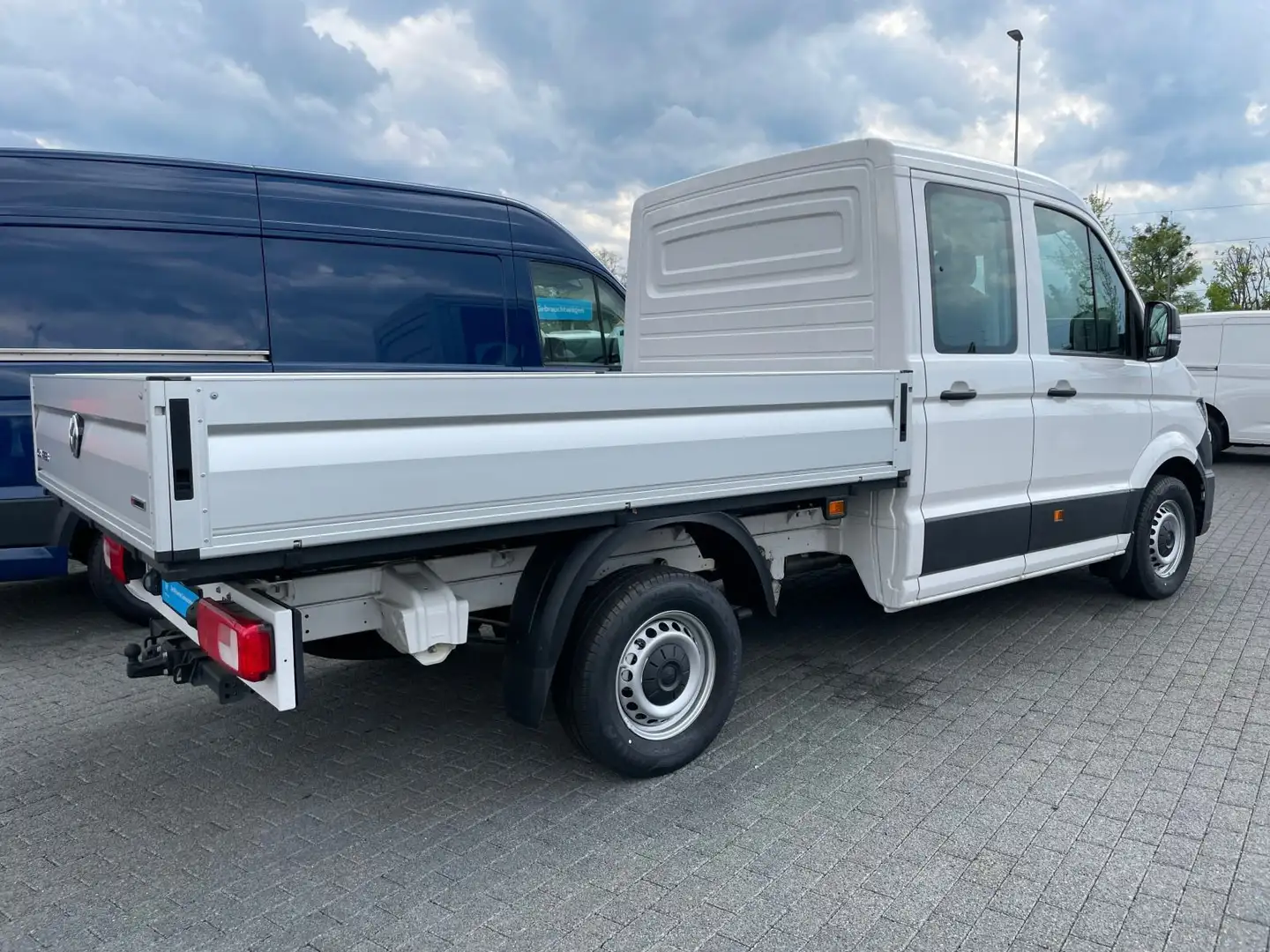 Volkswagen Crafter 35 Doka 2.0 TDI 4MOTION MR AHK NSW Klima Weiß - 2