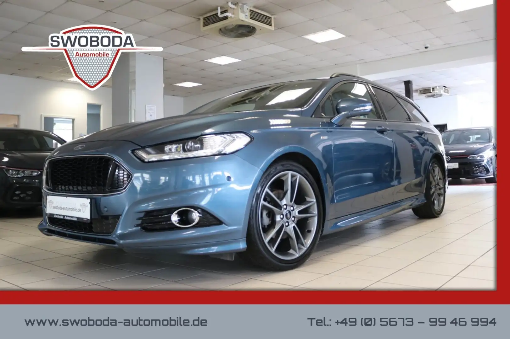 Ford Mondeo Turnier ST-Line Kamera Navi LED Memory Si Bleu - 1