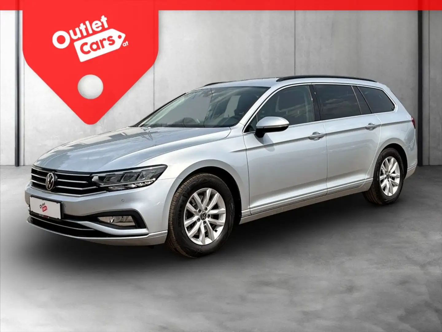 Volkswagen Passat Var. 2.0 TDI Bus. DSG ASSIST+AHK+LED+RADAR Silber - 1