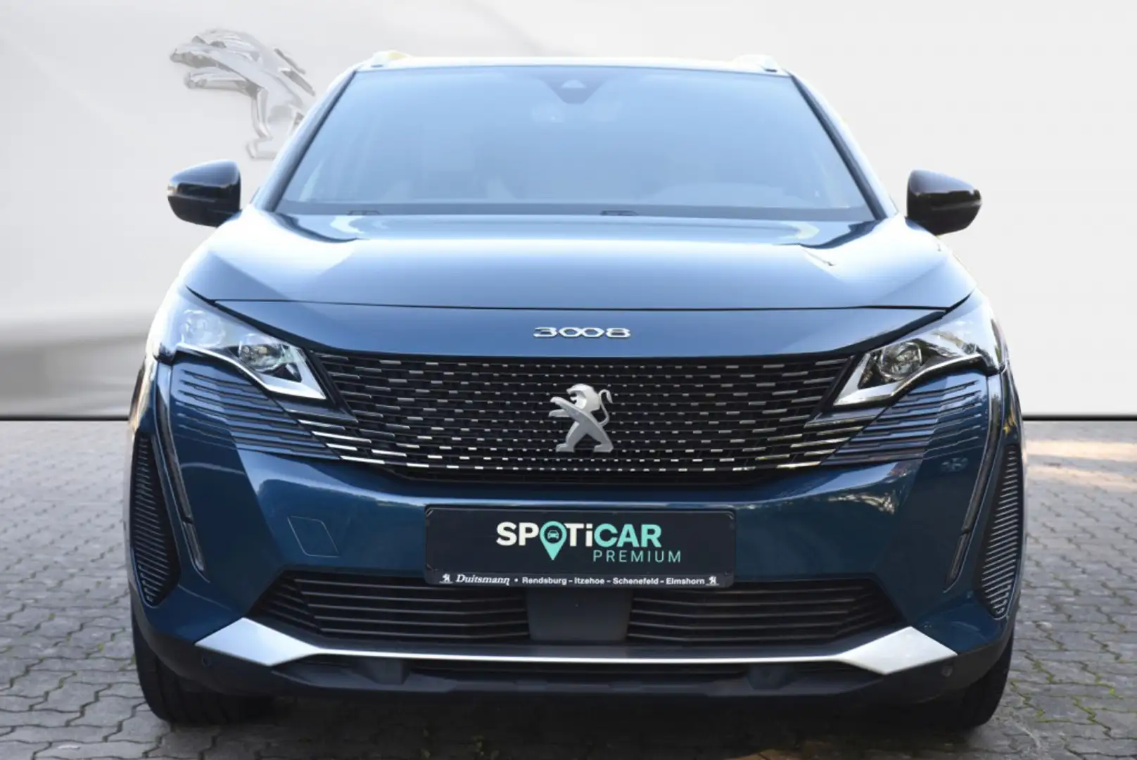 Peugeot 3008 Hybrid 225 GT AHK, Panoramadach Blauw - 2