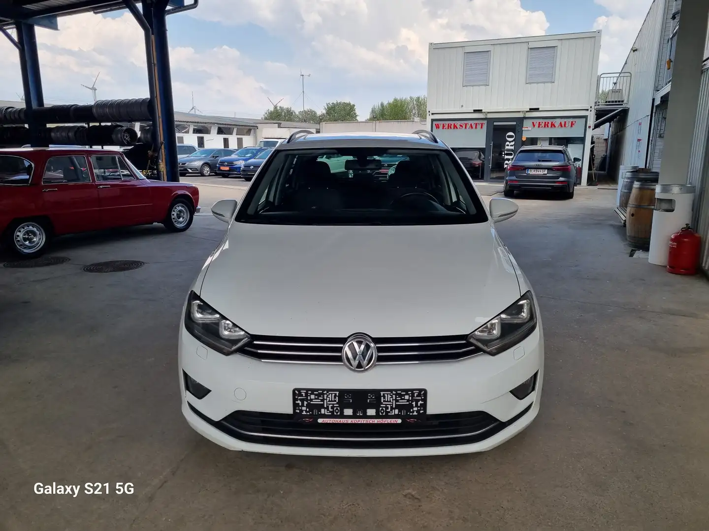 Volkswagen Golf Sportsvan Golf Sportsvan Sky 1,6 BMT TDI Sky Weiß - 2