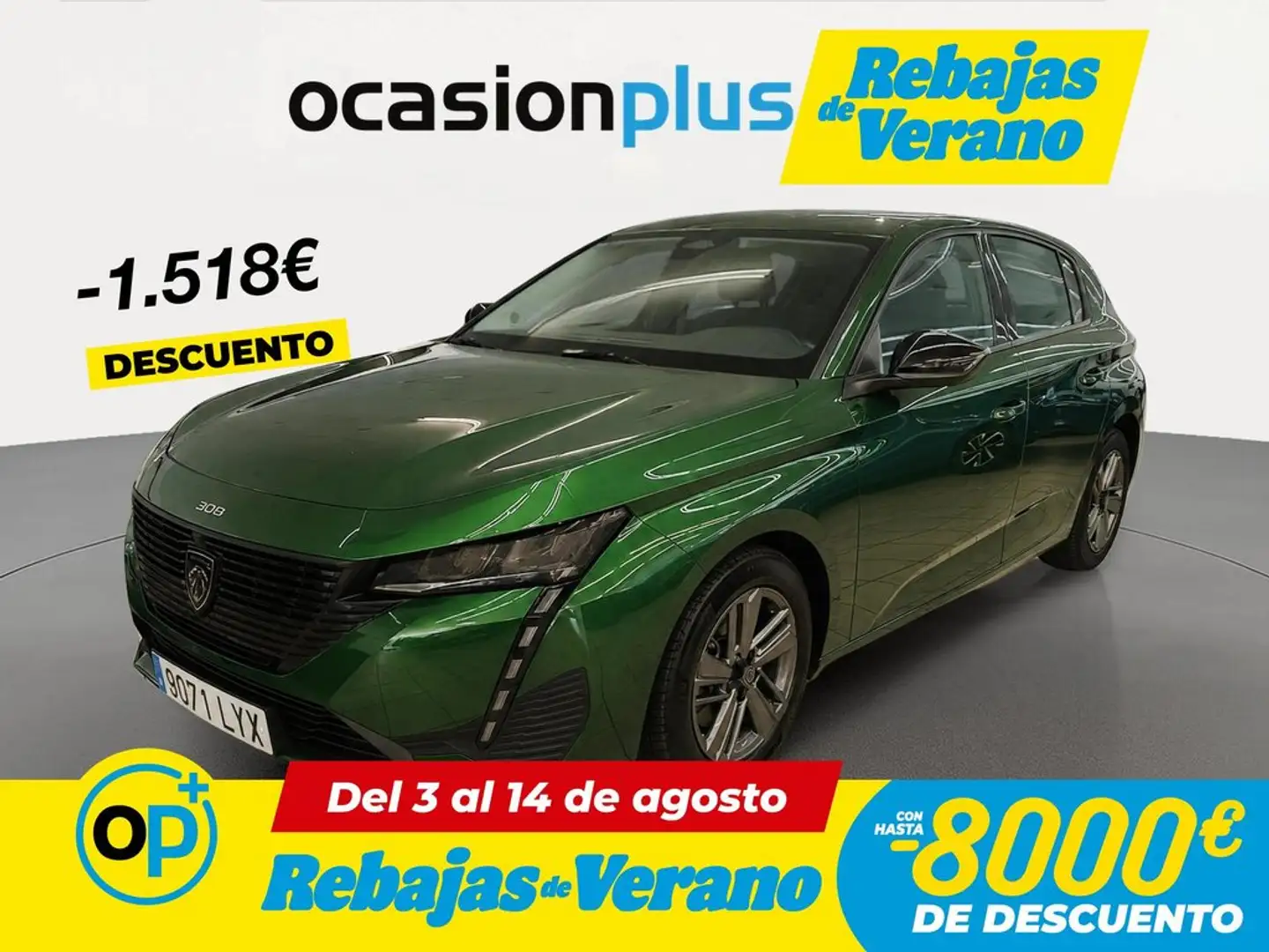 Peugeot 308 1.5 BlueHDi S&S Active Pack 130 Verde - 1