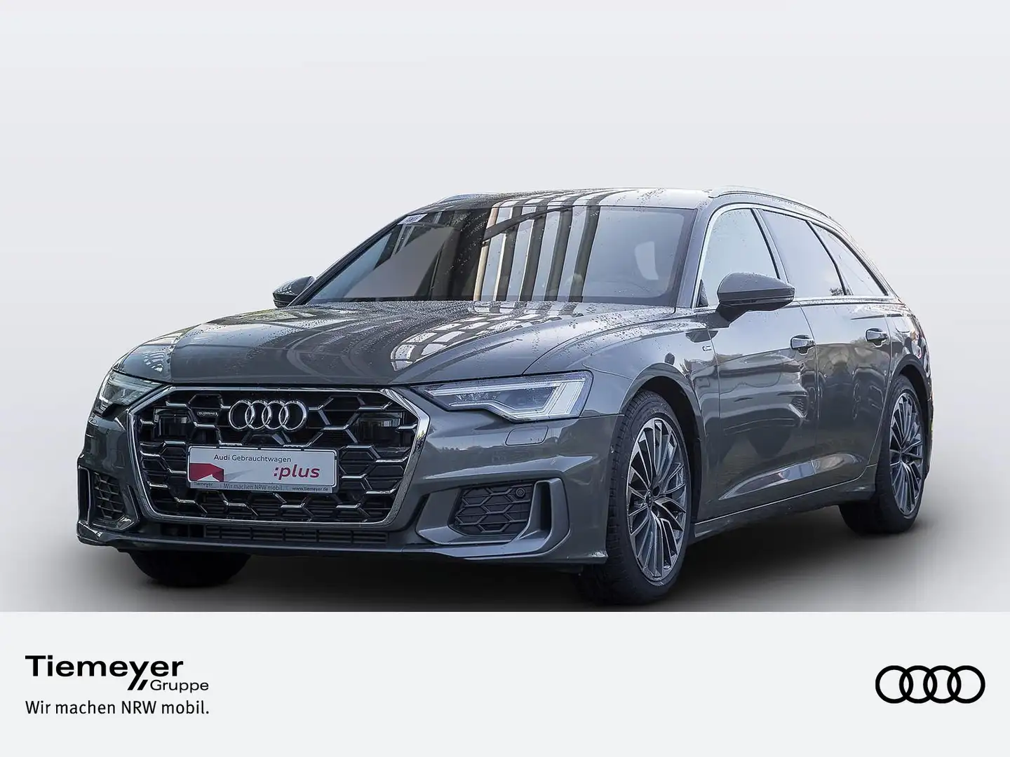 Audi A6 50 TFSIe Q 2x S LINE LM19 AHK TOUR MATR Grau - 1