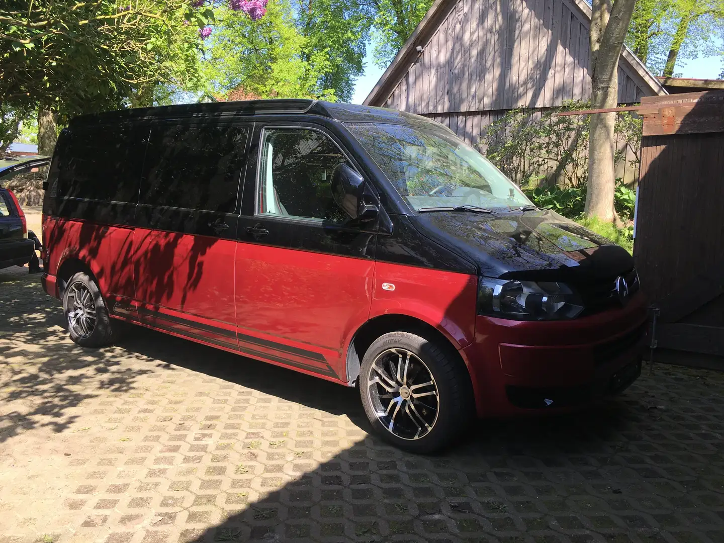 Volkswagen T5 Kombi Camper langer Radstand Schwarz - 2