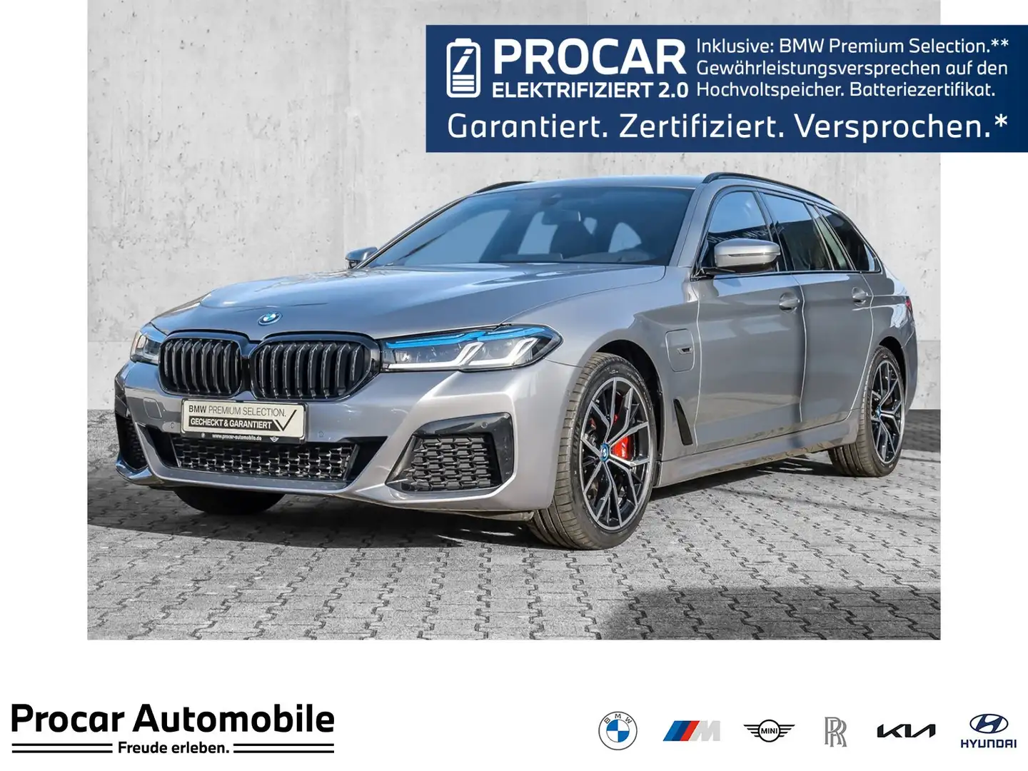 BMW 530 e Touring M Sport Pro LC Prof. AHK HuD Laser RFK H Grigio - 1