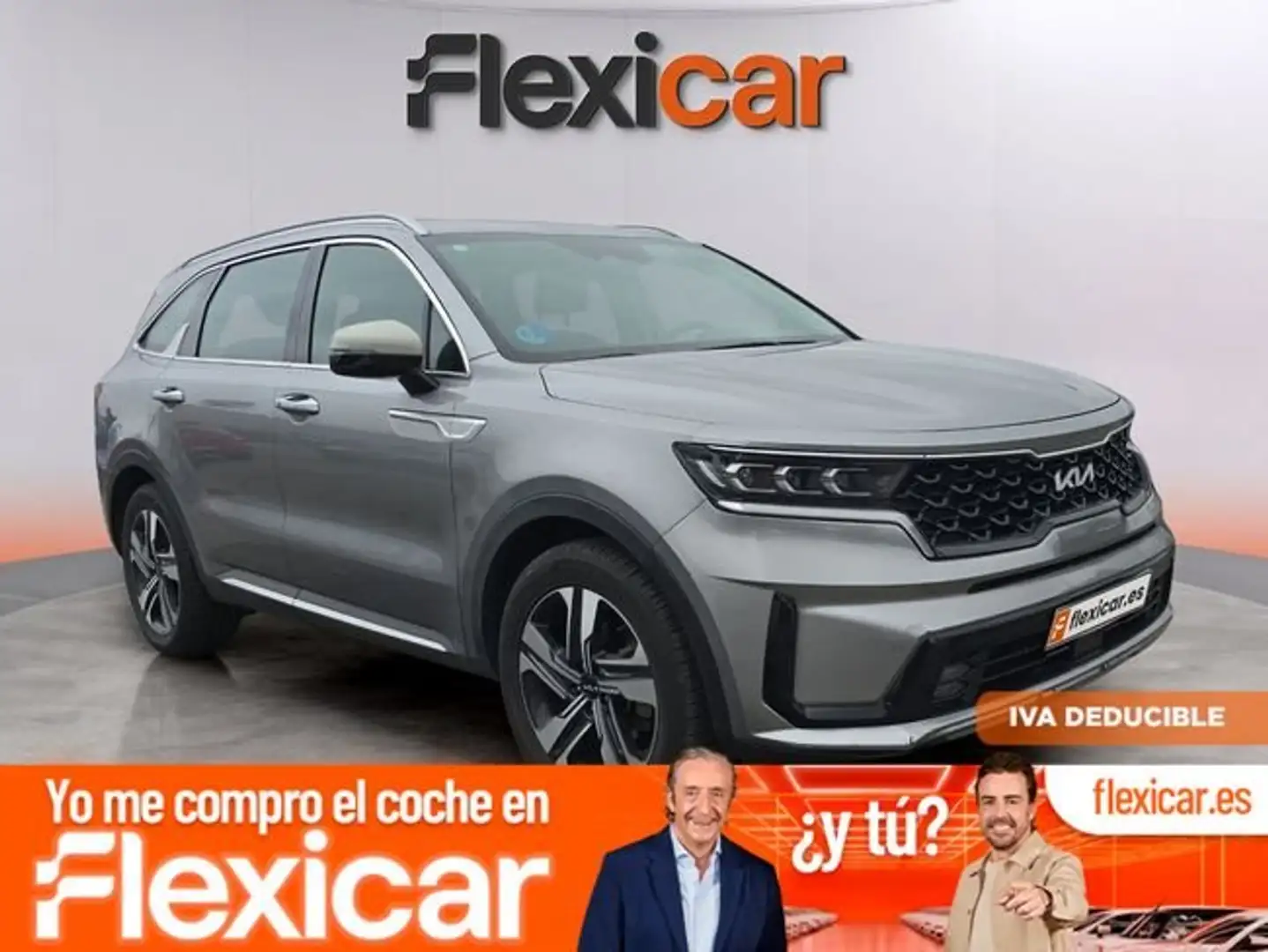 Kia Sorento 1.6 T-GDi HEV Drive 4x2 7pl Gris - 1