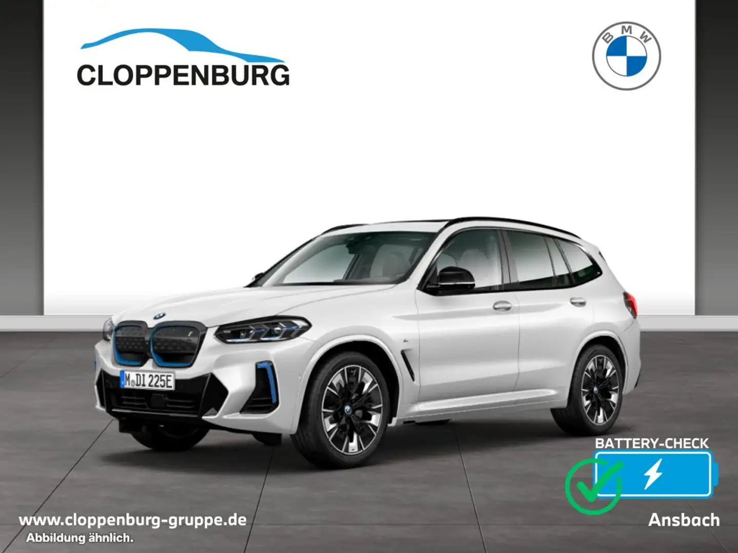 BMW iX3 M Sport Gestiksteuerung Head-Up HK HiFi DAB Weiß - 1