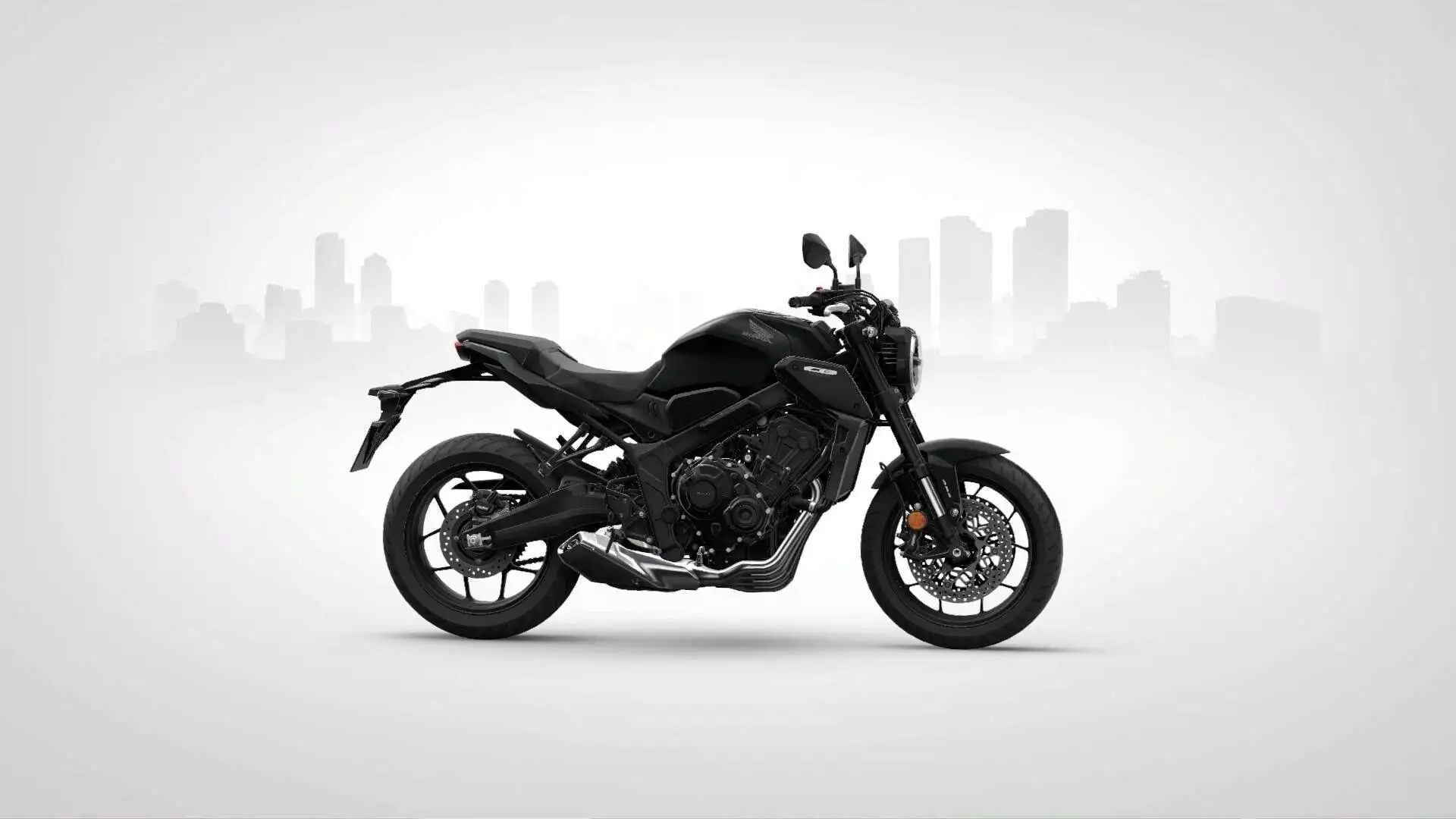Honda CB 650 in matt schwarz und grau sofort verfügbar - 1