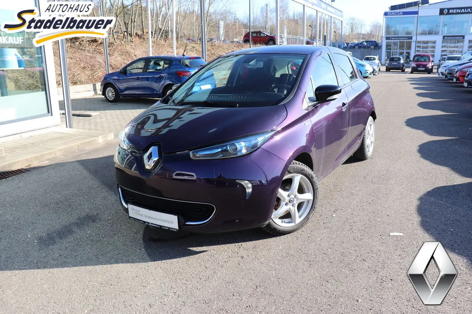 Renault ZOE Zoe Life, Klimaautomatik, inkl. Batterie Violett - 1