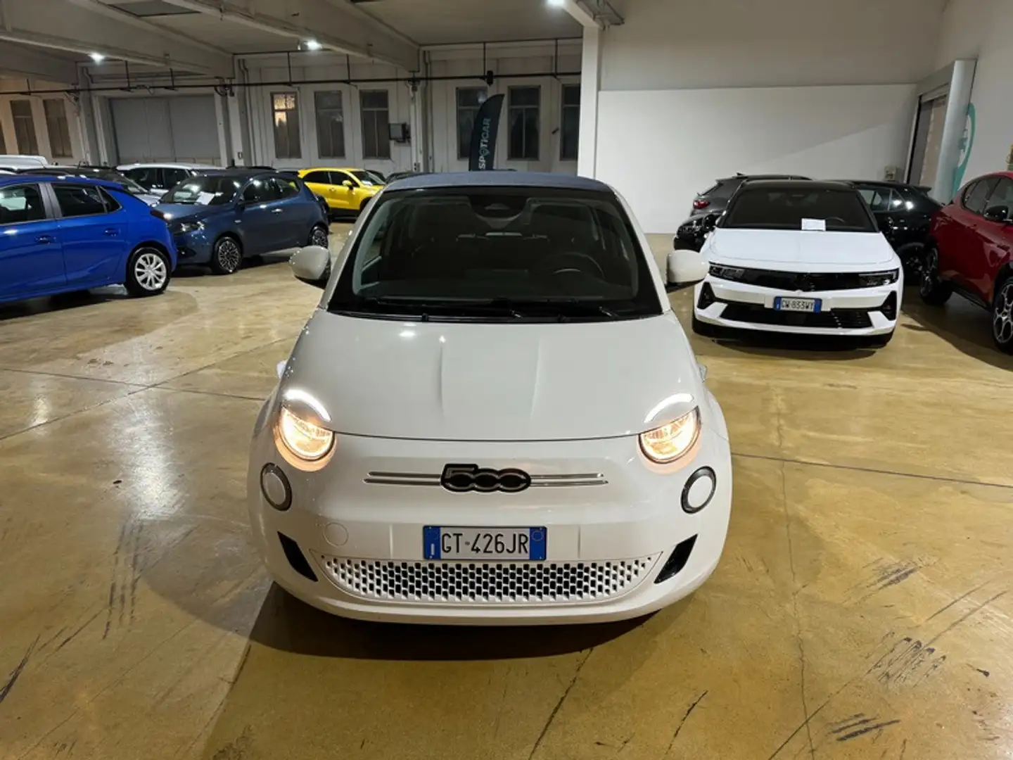 Fiat 500C Cabrio 42 kWh Bianco - 2