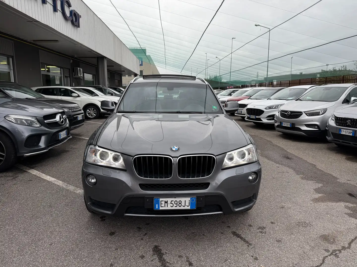 BMW X3 X3 F25 2010 xdrive20i TETTO PANORAMICO Grigio - 2