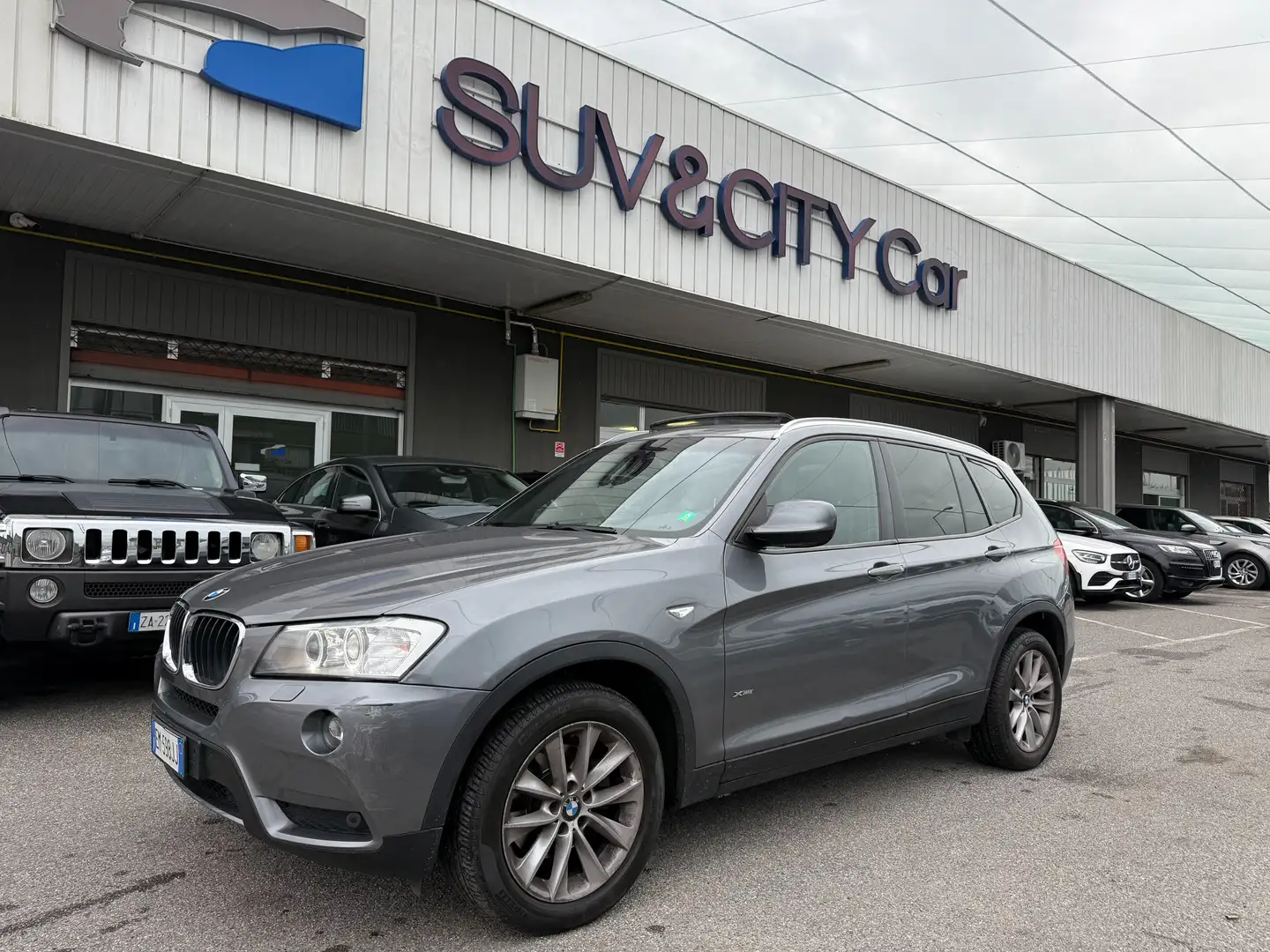 BMW X3 X3 F25 2010 xdrive20i TETTO PANORAMICO Grigio - 1