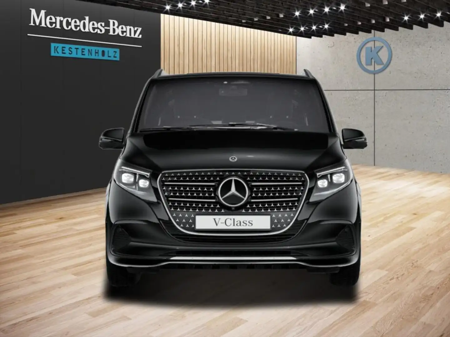 Mercedes-Benz V 300 d AVANTGARDE Extralang *MBUX*STHZ*360°KAM* Negro - 2