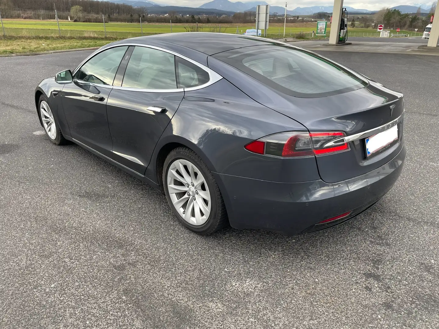 Tesla Model S Maximale Reichweite 100kWh MwSt. ausweisbar Grau - 2