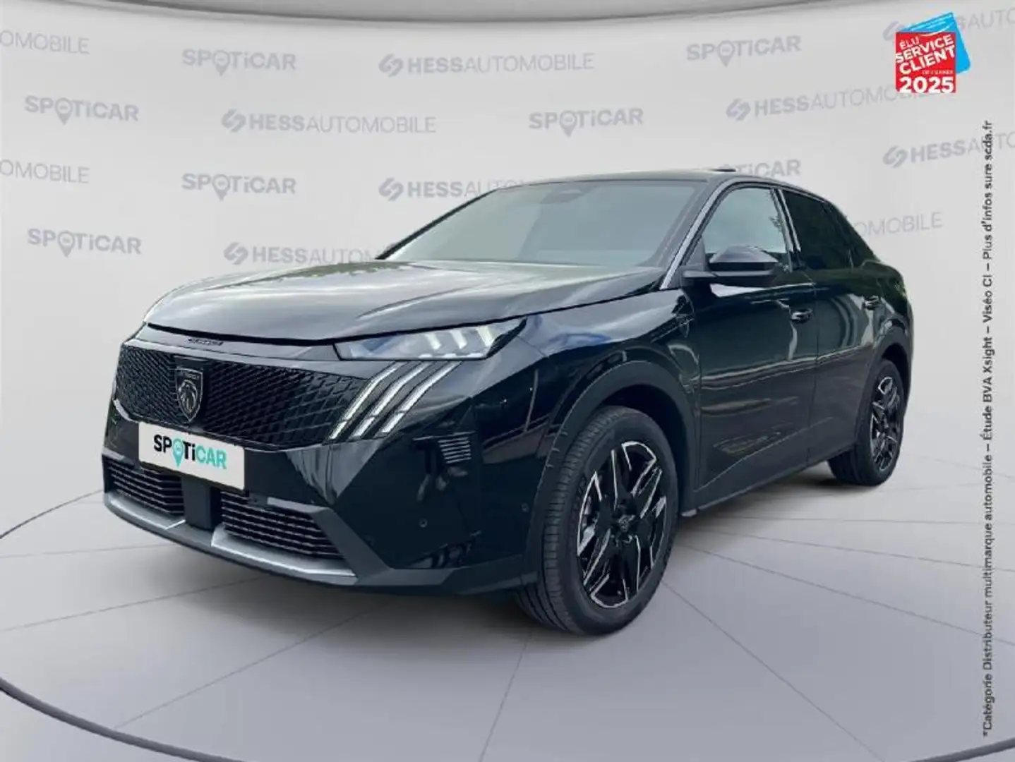 Peugeot 3008 1.2 Hybrid 145ch GT e-DCS6 Zwart - 1