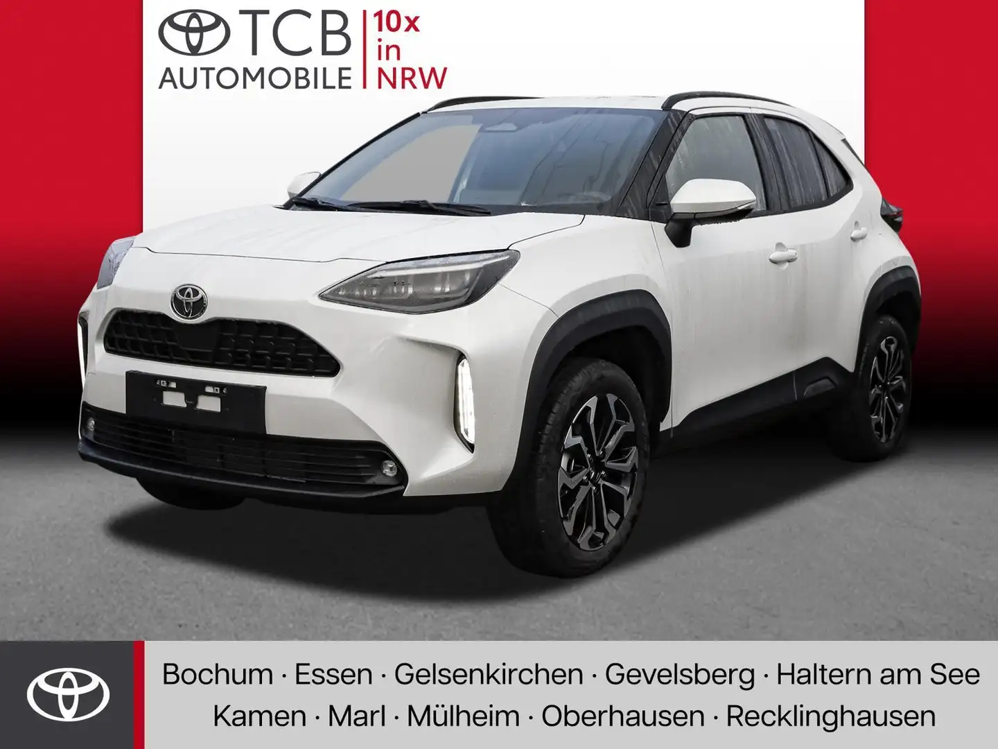 Toyota Yaris Cross 1.5 Hybrid BLACK&WHITE NAVI SHZ PDC KLIMA BT Wit - 1