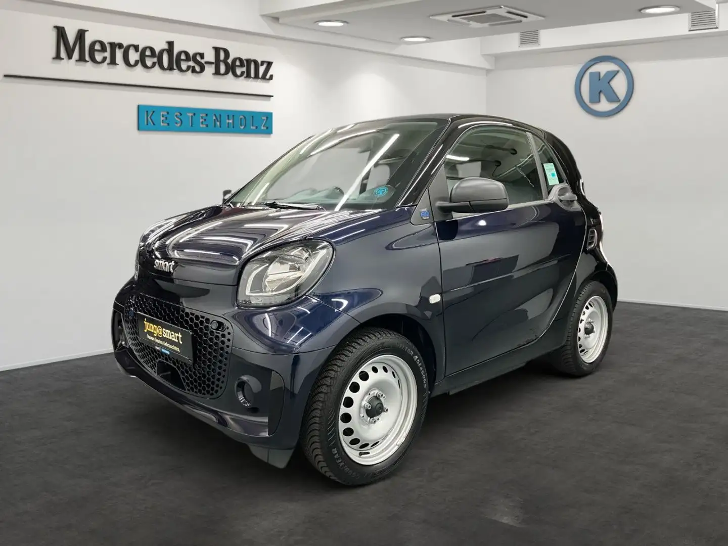 smart forTwo EQ Coupé TEMPOMAT+LED+KLIMA+DAB Blau - 2