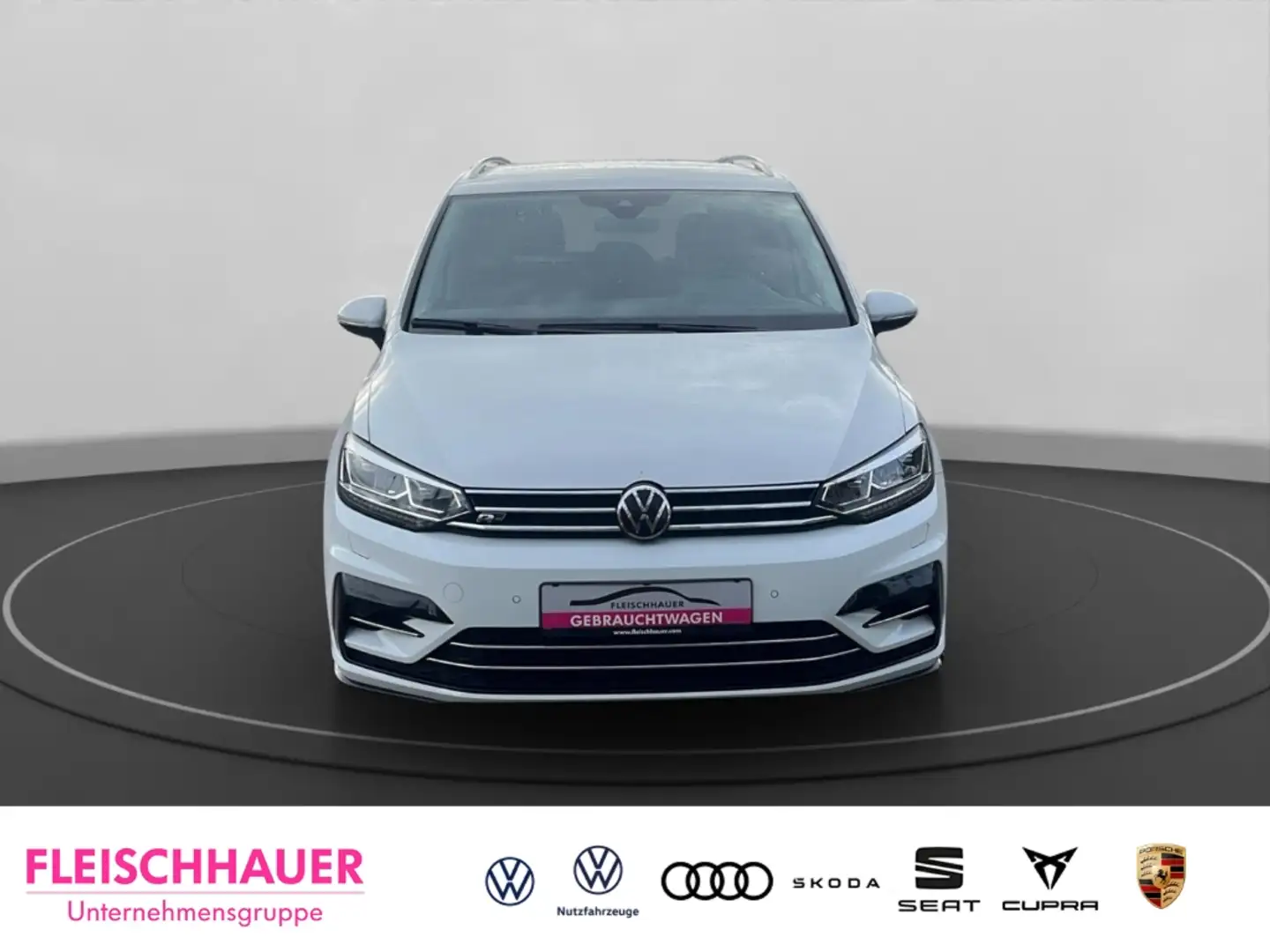 Volkswagen Touran 1.5 TSI r-line LED  Rückfahrkamera Sitzhz Weiß - 2