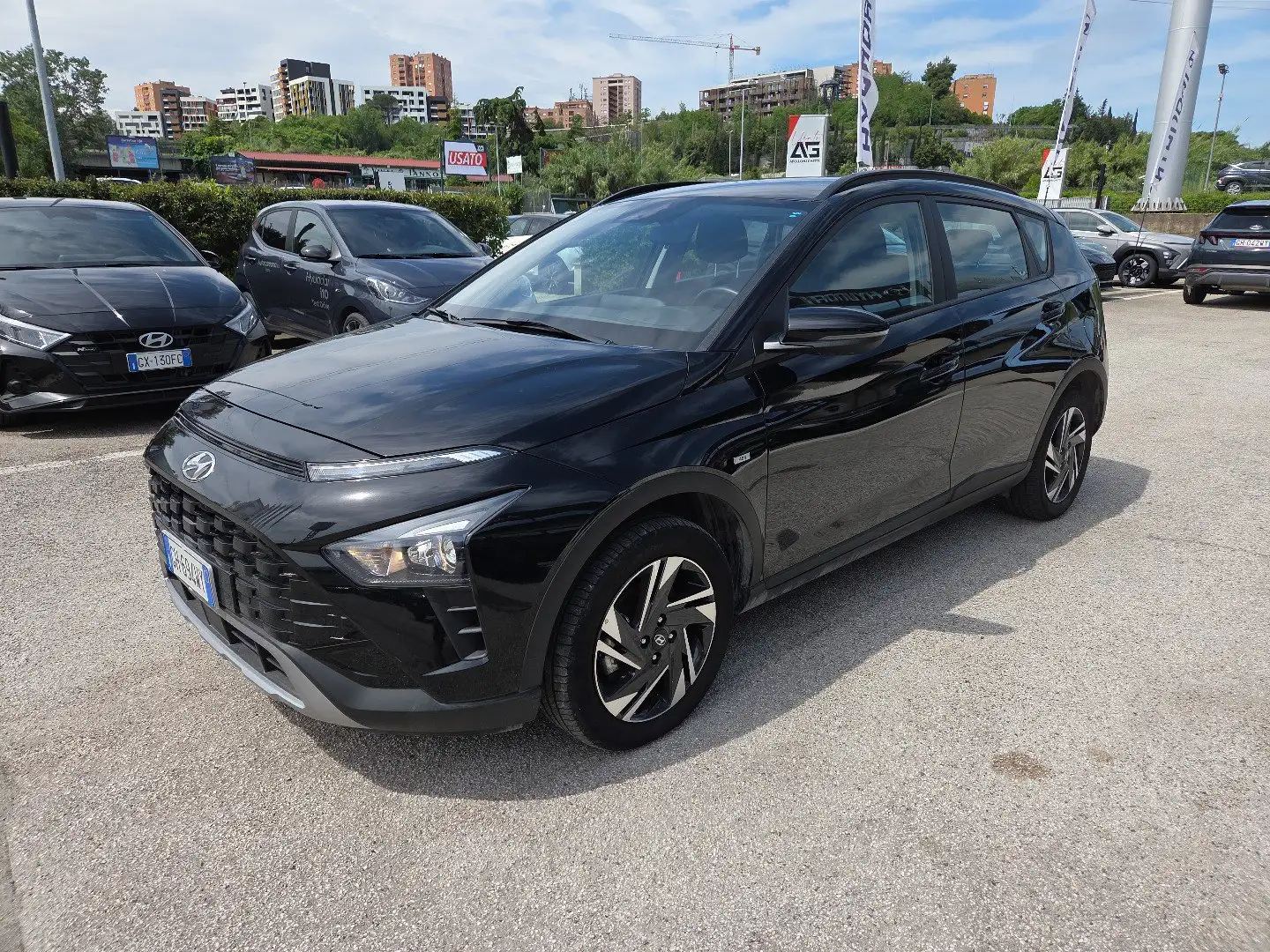 Hyundai BAYON 1.0 T-GDI Hybrid 48V iMT XLine Nero - 1