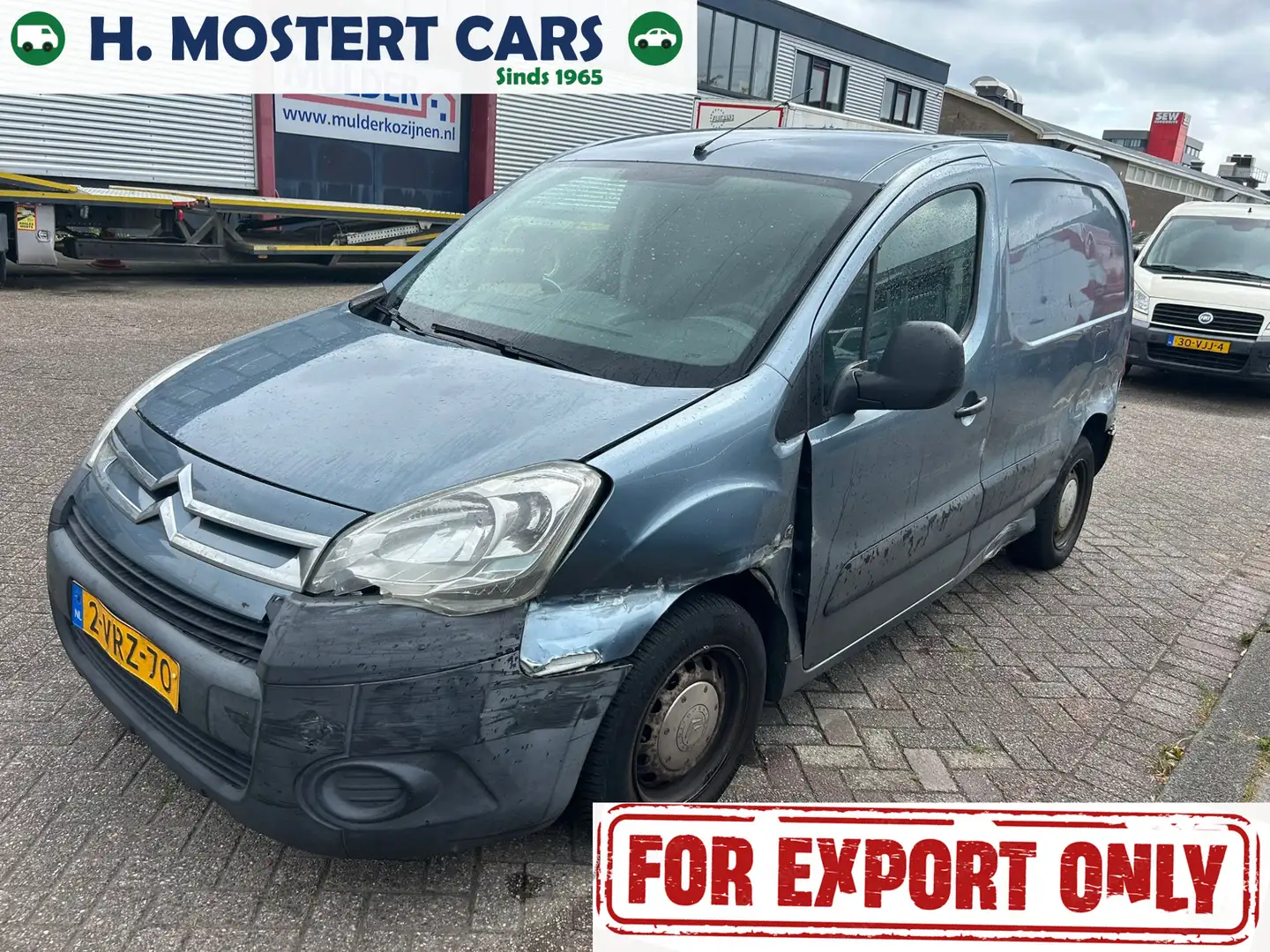 Citroen Berlingo 1.6 HDI 500 Comfort Economy Bj. 2011 Rijdt goed 1. Grigio - 1
