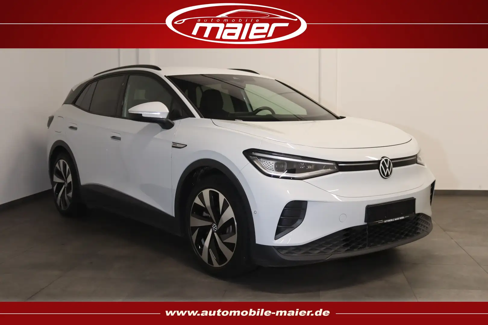 Volkswagen ID.4 Pro Performance 150 kW-Virt.-NAV-KAM-SHZ-IQ Weiß - 1