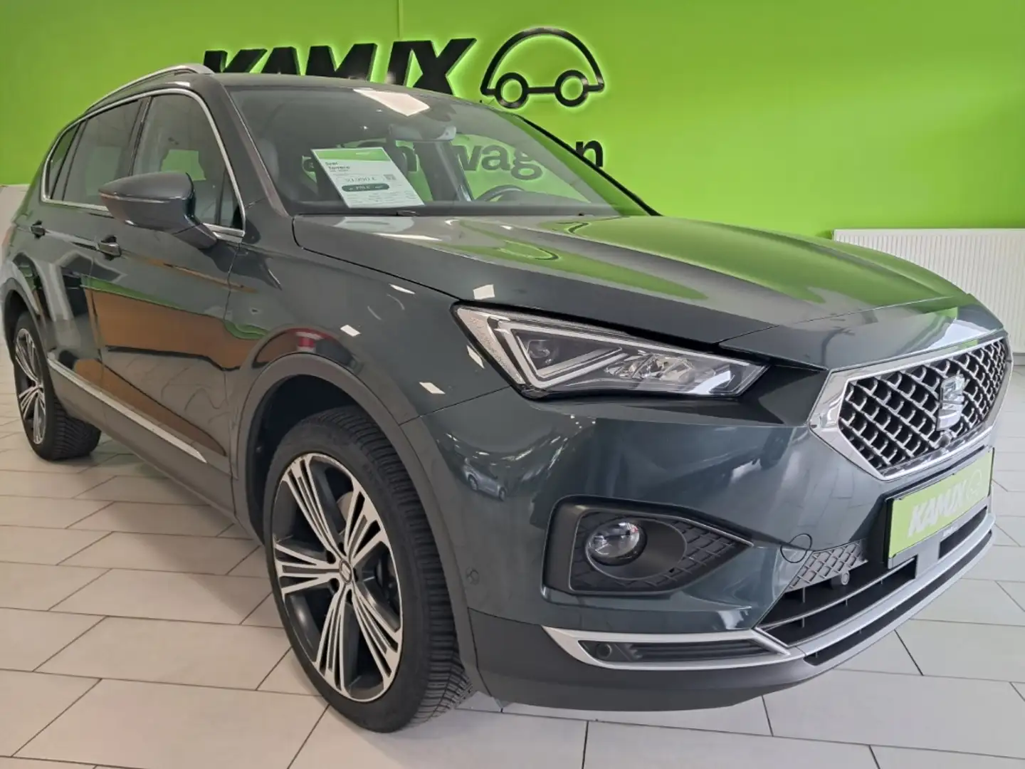 SEAT Tarraco 2.0TSI 4Drive DSG Xcellence+LED+AHK+PANO Groen - 1
