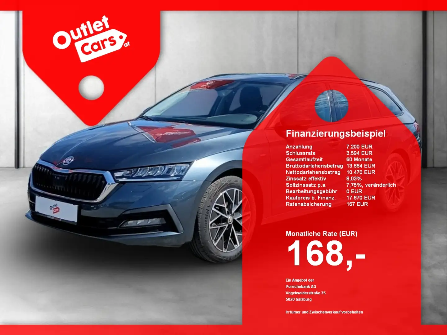 Skoda Octavia Combi 2.0 TDI Amb. DSG AHK+LED+LENKRDHZG Grau - 1